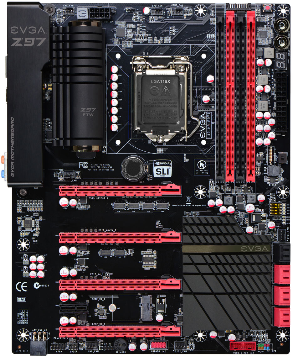 EVGA Z97 FTW - Motherboard Specifications On MotherboardDB